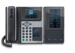 HP POLY EDGE E450 IP PHONE AND