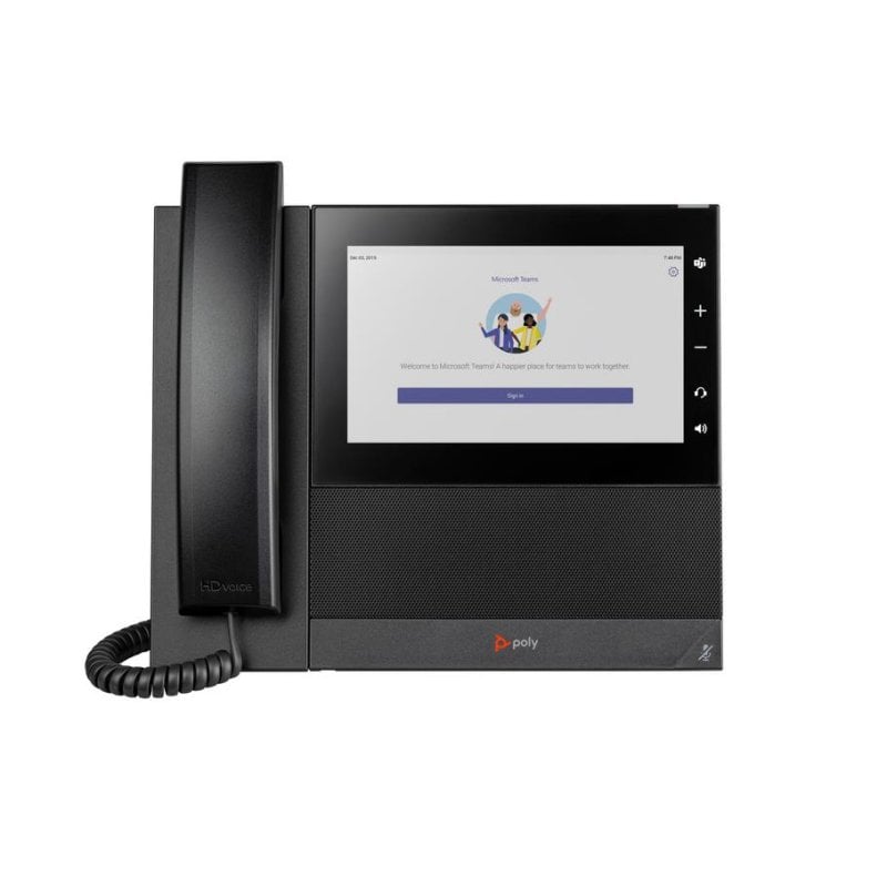 hp-poly Téléphone IP HP Poly CCX 600 écran 7 pouces Wi-Fi Bluetooth PoE Teams