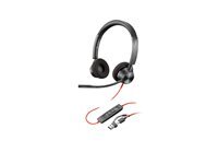 Poly Casque stéréo USB-C Poly Blackwire 3320 adaptateur USB-C A