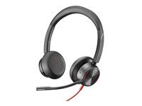 Poly Casque stéréo USB-C certifié Poly Blackwire 8225 Microsoft Teams adaptateur USB-C A