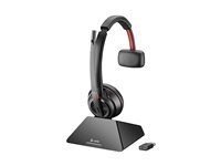 Poly Auriculaires Poly Savi 8210 sans fil DECT avec Réduction de Bruit, bureautique, Black