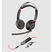 VOYAGER BLACKWIRE 5220 STEREO ADAPT USB C A
