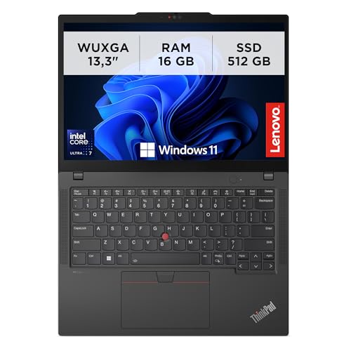 Lenovo - Ordinateur portable 13,3 ThinkPad X13 Gen 5, PC professionnel Windows 11 Pro, Intel Core Ultra 7 155U, RAM 16 Go LPDDR5X, 512 Go SSD NVMe - Ordinateur portable graphique Intel, ordinateur