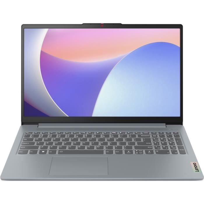 PC Portable LENOVO IdeaPad Slim 3 15IAN8  Sans Windows 15 FHD Core i3 N305 RAM 8 Go SSD 512 Go AZERTY
