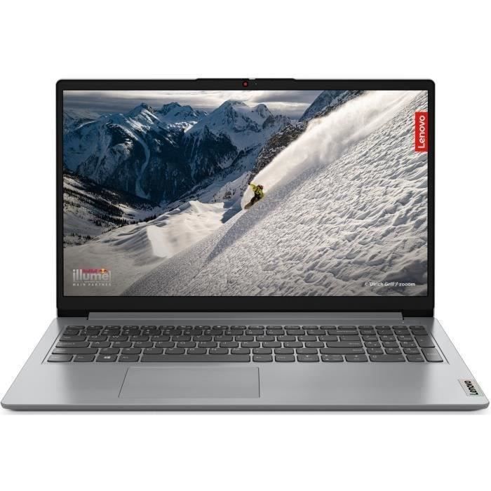 PC Portable LENOVO IdeaPad 1 15ALC7 Sans Windows 15 FHD IPS Ryzen 5 5500U RAM 16 Go SSD 512 Go AZERTY
