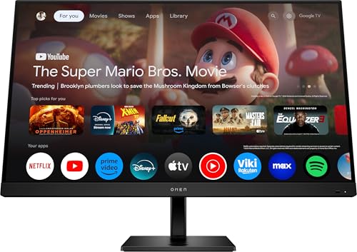 HP OMEN by 31.5 inch UHD 144Hz Smart Gaming Monitor - OMEN 32x écran Plat de PC 80 cm (31.5 ) 3840 x 2160 Pixels 4K Ultra HD LED Noir