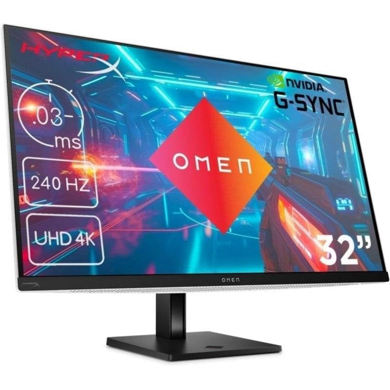 HP Écran PC HP OMEN Transcend 32 31,5'' Ultra HD 4K 240Hz QD-OLED FreeSync G-SYNC USB-C HDR