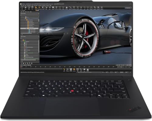 Lenovo Ordinateur portable ThinkPad P1 Gen 7 avec écran tactile OLED WQUXGA (3840 x 2400) de 16 , carte graphique NVIDIA RTX 2000, processeur Intel Core Ultra 7 155H, 32 Go de RAM, SSD de 1 To, Wi-Fi