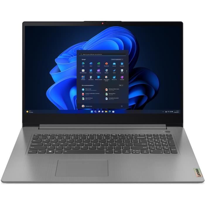 PC Portable LENOVO Ideapad 3 17ALC6 17 HD AMD R5 5500U RAM 12Go SSD 512Go Windows 11 AZERTY
