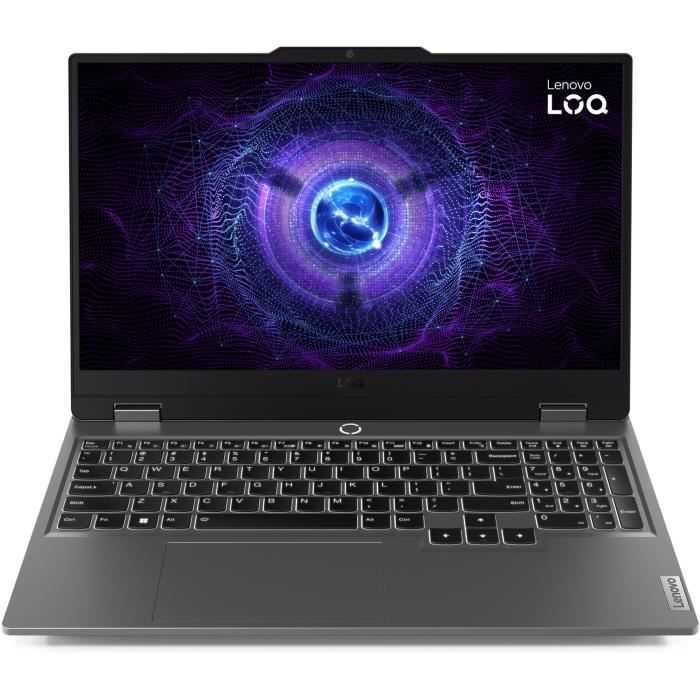 PC Portable Gamer LENOVO LOQ 15IAX9 Sans Windows 156 FHD 144Hz Core i512450H RTX 4050 105W RAM 24Go SSD 512Go AZERTY
