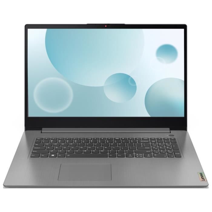 PC Portable LENOVO IdeaPad 3 17IAU7 | Sans Windows 17 FHD IPS Core i5 1235U RAM 8 Go SSD 512 Go AZERTY
