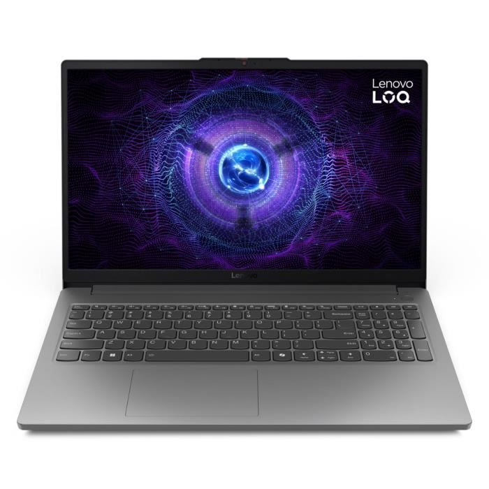 PC Portable Gamer LENOVO LOQ 15IAX9E Sans Windows 15 FHD 144hz Core i7 12650HX RTX 4050 RAM 16Go SSD 512Go AZERTY
