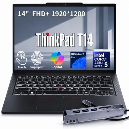 Lenovo Ordinateur portable ThinkBook 16 professionnel, écran FHD de 16 po, Intel i5-13420H 8 cœurs, 32 Go de RAM DDR5, SSD de 1 To, HDMI, lecteur de carte SD, Wi-Fi 6, Windows 11 Pro, ensemble avec