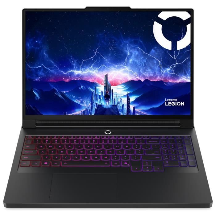 PC portable Gamer LENOVO Legion Pro 7 16IAX10H Sans Windows 16 WQXGA OLED 240hz Core Ultra 9 275HX RTX 5090 175W 32 Go 1 To
