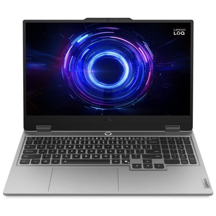 PC portable Gamer LENOVO LOQ 15IRX10 Sans Windows 15 FHD 144hz Core i7 13650HX RTX 5060 115W RAM 16 Go SSD 512 Go

