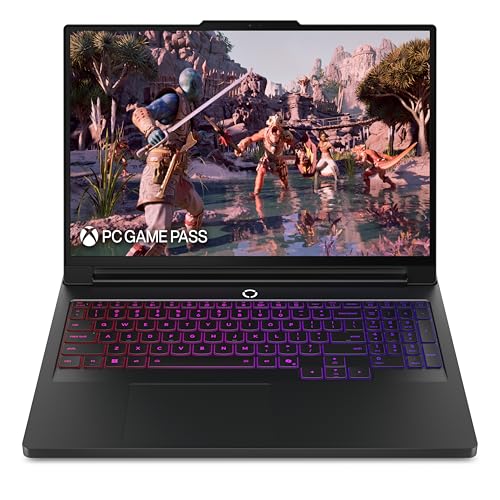 Lenovo Legion Pro 7i 16'' WQXGA OLED 240 Hz Ordinateur Portable de Jeu Intel Core Ultra 9 275HX 32 Go de RAM 1 to SSD NVIDIA GeForce RTX 5070Ti Eclipse Noir