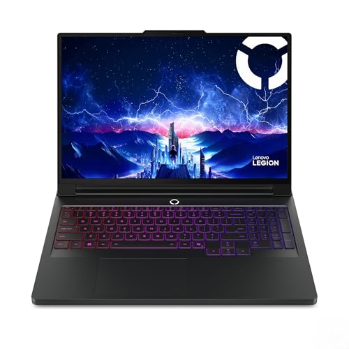 Lenovo Legion Pro 7i Gaming AI Ordinateur Portable | Écran OLED 16 WQXGA 240Hz | Intel Core Ultra 9 | 32Go RAM | 1To SSD | NVIDIA GeForce RTX 5070Ti | Windows 11 | QWERTZ | AI Chip LA3 | 3 Mois