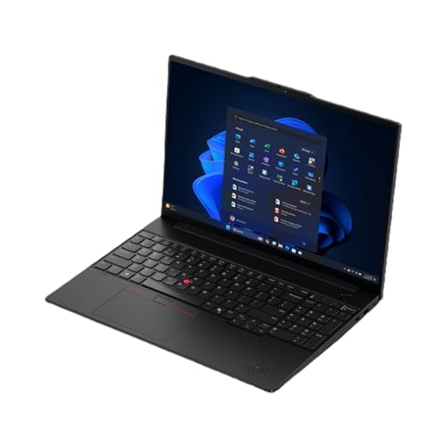 Lenovo ThinkPad E16 Gen 3 [Intel] Intel Core Ultra 5 225U Computer portatile 40,6 cm [16] WUXGA 32 GB DDR5-SDRAM 1 TB SSD Wi-Fi 6E [802.11ax] Windows 11 Pro Tedesco Nero (TP E16 G3 CU5-225U 32GB - 1T