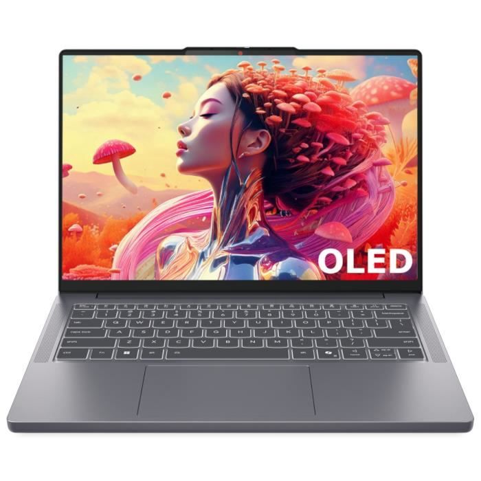 PC portable LENOVO IdeaPad Slim 3 14IRH10 Sans Windows 14 WUXGA OLED Core i5 13420H RAM 16 Go SSD 512 Go AZERTY
