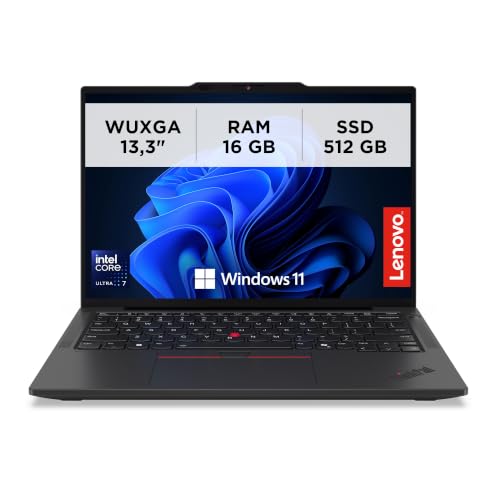 Lenovo Thinkpad X13 Gen 6 [intel] Intel Core Ultra 7 255u Computer Portatile 33,8 Cm [13.3] Wuxga 16 Gb Lpddr5X-Sdram 512 Gb Ssd WI-Fi 6e [802.11ax]