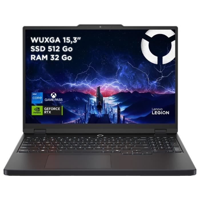 PC portable Gamer LENOVO Legion 5 15IRX10 Windows 11 153 165hz IPS Core i7 13650HX RTX 5070 115W 32 Go 512 Go
 PC portable Gamer LENOVO Legion 5 15IRX10 Windows 11 153 165hz IPS Core i7 13650HX RTX 5070 115W 32 Go 512 Go