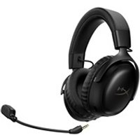 HyperX Cloud III S Casque de Jeu sans Fil multiplateforme 24 GHz Bluetooth Autonomie jusqu a 120 Heures 24 GHz Pilote d inclinaison de 53 mm Microphone Amovible de 10 mm Black
