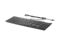 HP Clavier HP Business Slim v2 Français Black avec lecteur de carte intelligente USB