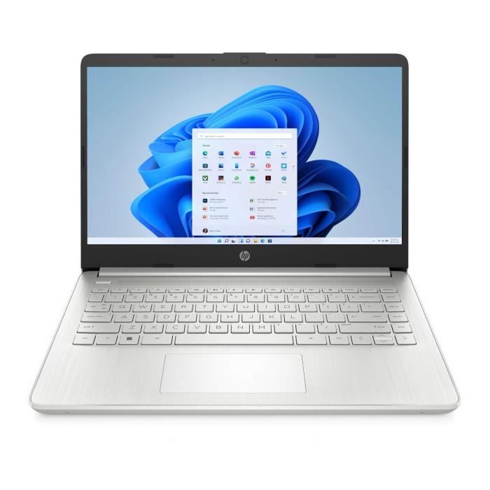 PC Portable HP 14s dq5002nf Windows 11 14 FHD Core i5 1235U RAM 16Go Stockage 512Go SSD AZERTY
