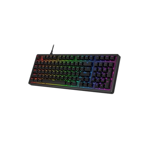 HyperX Origins 2 1800, Clavier Gaming mécanique QWERTY, switches mécaniques échangeables, Format Compact 1800, Boîtier Personnalisable, Polling Rate 8000 Hz, PC PS5 Xbox, Noir