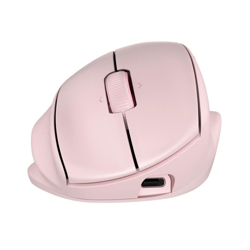 HP Ratón HP Tilt Ergo 720M Bluetooth 1200DPI Rose Rechargeable