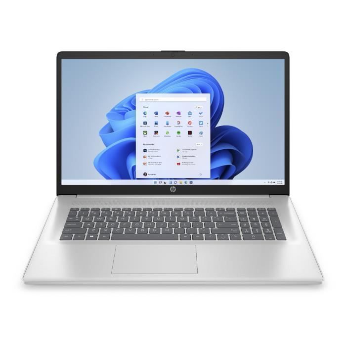PC Portable HP 17 cp3016nf Windows 11 173 FHD IPS Ryzen 7 7730U RAM 16Go Stockage 512Go SSD AZERTY
