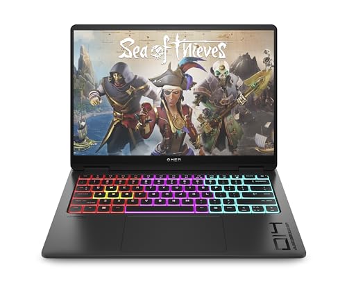 HP OMEN Transcend 14-fb1006ns Ordinateur Portable Gaming 14 , OLED 3K, 120Hz, Intel Ultra 7-255H, 32Go RAM, 1To, NVIDIA GeForce RTX 5060, Windows 11 Home, Noir, Clavier AZERTY Espagnol