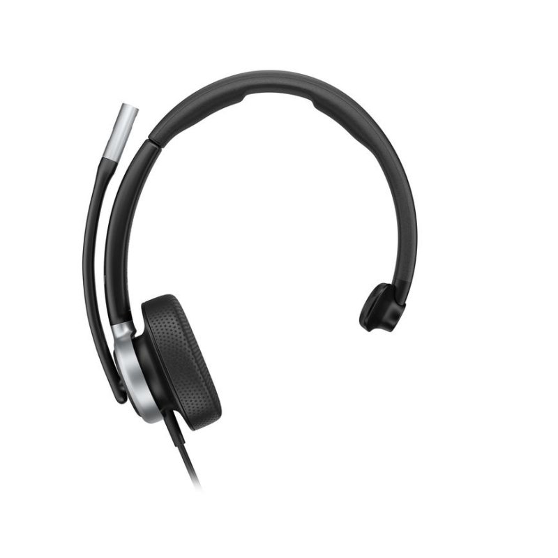 Poly Auriculaires Poly Mission 615 filaires USB-A USB-C Bureau Mono Réduction de bruit Black