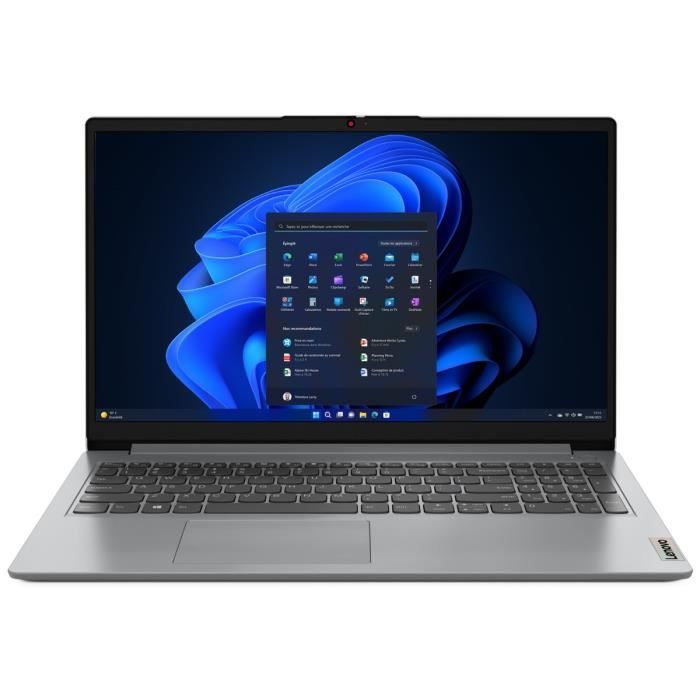 PC Portable LENOVO IdeaPad 1 15IGL7 Windows 11 156 FHD Celeron N4500 RAM 4 Go 128Go  AZERTY
