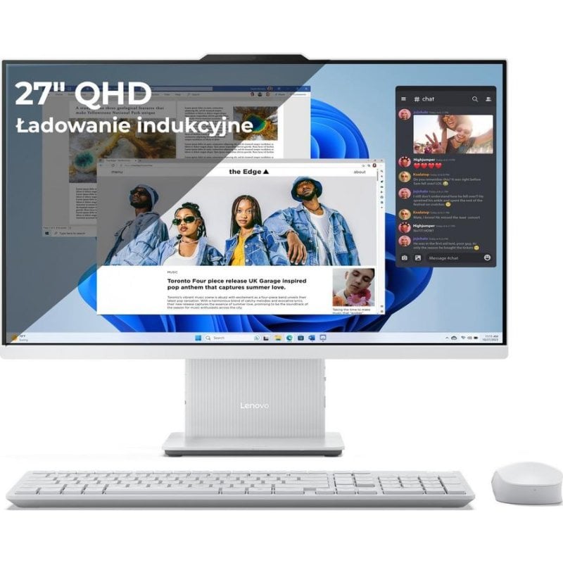 Lenovo PC tout-en-un Lenovo IdeaCentre AIO 27IRH9 Intel Core i5-13420H 16 Go Windows 11 1 To SSD Intel UHD QHD