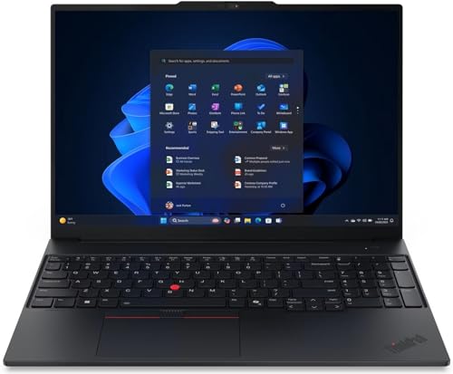 Lenovo Thinkpad E16 Gen 3 [amd] Amd Ryzen 7 250 Computer Portatile 40,6 Cm [16] Wuxga 32 Gb Ddr5-Sdram 512 Gb Ssd WI-Fi 6e [802.11ax] Windows 11 Pro