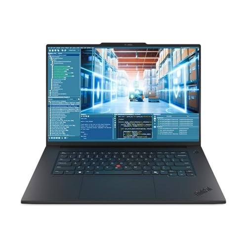 Lenovo ThinkPad P1 Gen 8 Intel Core Ultra 7 255H Workstation mobile 40,6 cm [16] WUXGA 64 GB LPDDR5x-SDRAM 1 TB SSD NVIDIA RTX PRO 2000 Blackwell Wi-Fi 7 [802.11be] Windows 11 Pro Tedesco Nero (TP P1