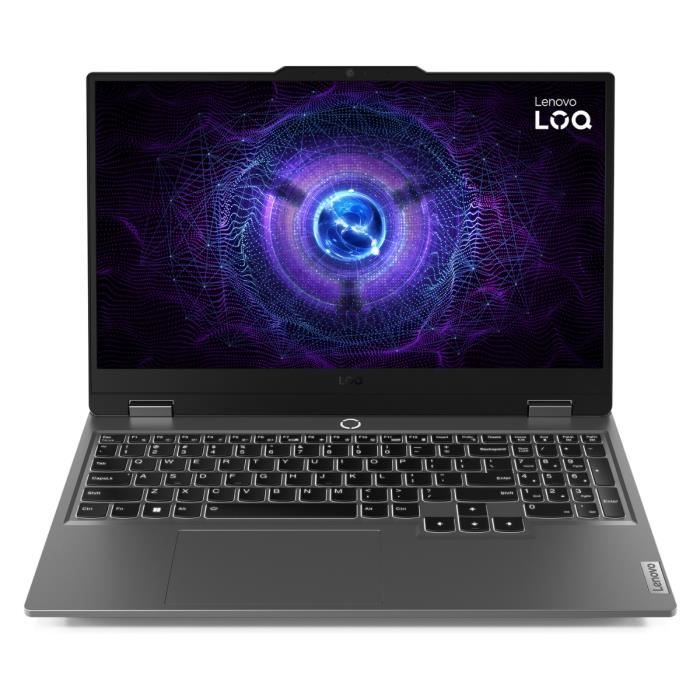 PC portable Gamer LENOVO LOQ 15IAX9 Sans Windows 15 FHD 144hz Core i5 12600HX RTX 4050 105W RAM 16 Go SSD 512GB Sac
