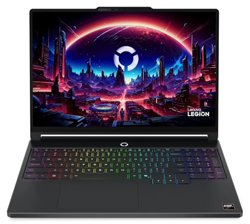 Lenovo Legion 5a Gen 11 Ordinateur portable de jeu 15 avec processeur AMD Ryzen AI 9 465, GPU NVIDIA GeForce RTX 5060 8 Go GDDR7, écran OLED WQXGA non tactile, 16 Go de RAM, 1 To SSD et Win 11 Home