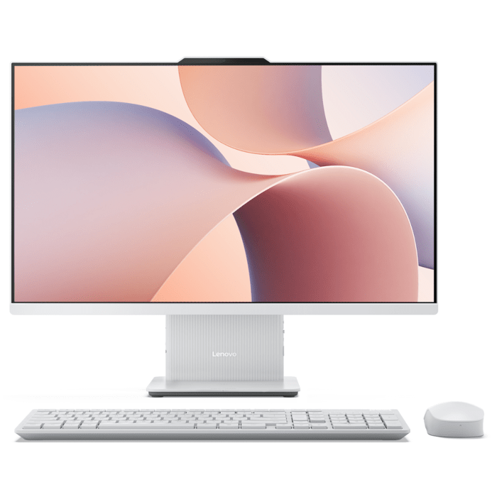 PC Tout-en-un LENOVO IdeaCentre AIO 24ARR9 Sans Windows - 24 FHD - Ryzen 5-7535HS - 16 Go - 512 Go - Clavier Souris sans fil