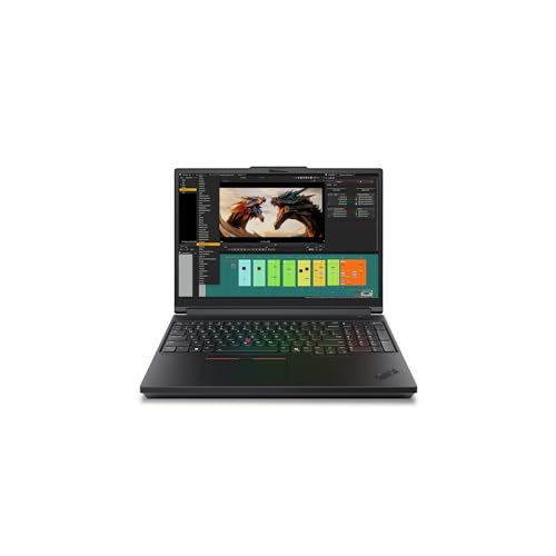 Lenovo ThinkPad P16 Gen 3 Intel Core Ultra 9 275HX Computer portatile 40,6 cm [16] WQUXGA 64 GB DDR5-SDRAM 1 TB SSD NVIDIA RTX PRO 3000 Blackwell Wi-Fi 7 [802.11be] Windows 11 Pro Tedesco Nero (TP P1
