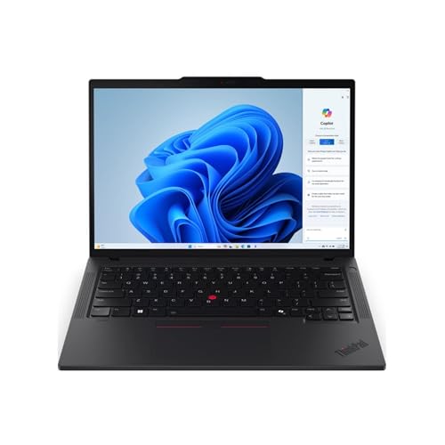 Lenovo Thinkpad T14 G5 Gen 5 14 AI Ordinateur Portable, Intel Ultra 5 135U, 16 Go de RAM, SSD M2 512 Go, écran Tactile WUXGA 1920 x 1200, Windows 11 Pro, Clavier AZERTY FR