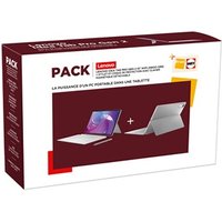 Pack Idea Tab Pro Gen 2 13'' 256 Go Grey Nuage Stylet Tab Coque de protection avec Clavier Folio Lenovo maqnétique détachable