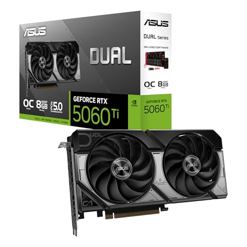 ASUS Dual GeForce RTX™ 5060 Ti 8 Go GDDR7 OC Edition DUAL-RTX5060TI-O8G