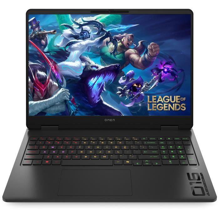 PC Portable Gamer HP Omen 16 ap0044nf Sans Windows 16 25K IPS 240Hz RTX 5060 8 Go TGP 115W Ryzen 9 8940HX 32Go 1 To
