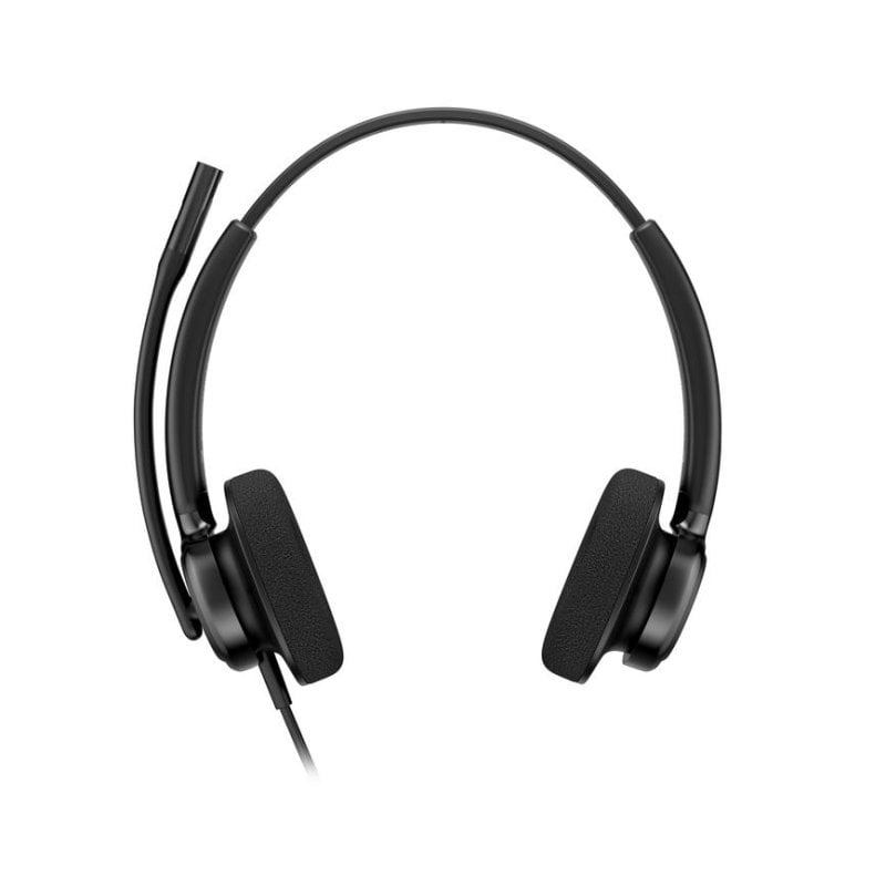 Poly Auriculaires Poly Mission 425 Classic filaires USB-C avec réduction de bruit noirs
