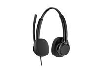 Poly Auriculaires Poly Mission 425 filaires USB-C USB-A avec réduction de bruit noirs