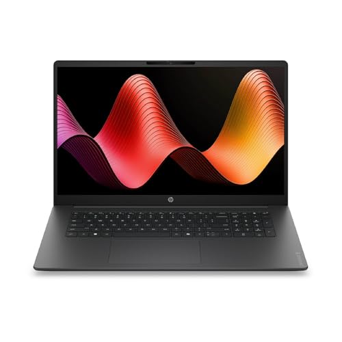 HP OmniBook 3 17-dp0002sf Ordinateur Portable 17,3 FHD IPS, PC Portable (AMD Ryzen 5 40, RAM 16 Go, SSD 512 Go, AMD Radeon 610M Graphics, Windows 11), Laptop Gris, Clavier AZERTY