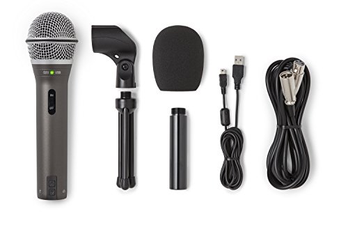 Samson Q2U Recording and Podcasting Pack - Microphone dynamique USB XLR avec accessoires