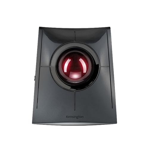 Kensington SlimBlade Pro - Trackball sans Fil Bluetooth, Souris Ergonomique Rechargeable pour Windows macOS, Design Ambidextre, Suivi Optique (K72080WW)